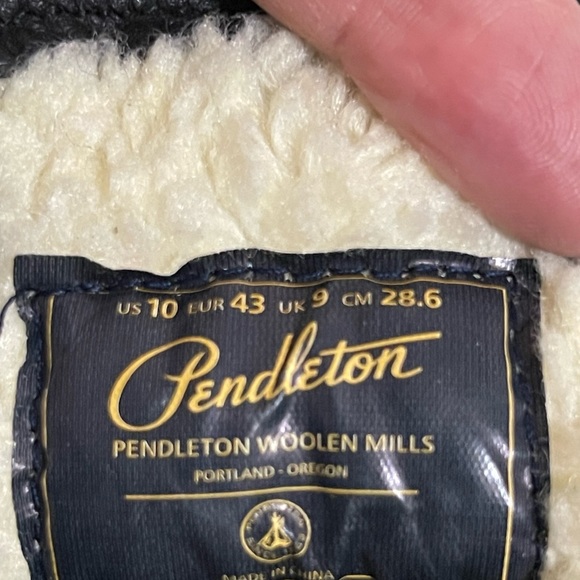 Pendleton Olympic National Park Duck Boot In Grey Fabric- New Without Box - Picture 9 of 14